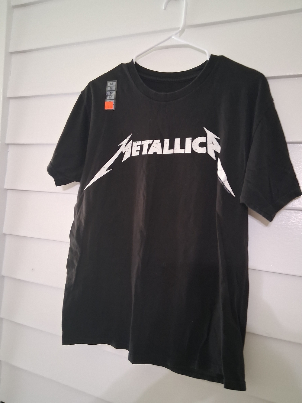 Metallica Men's Black Short Sleeve Logo Tee